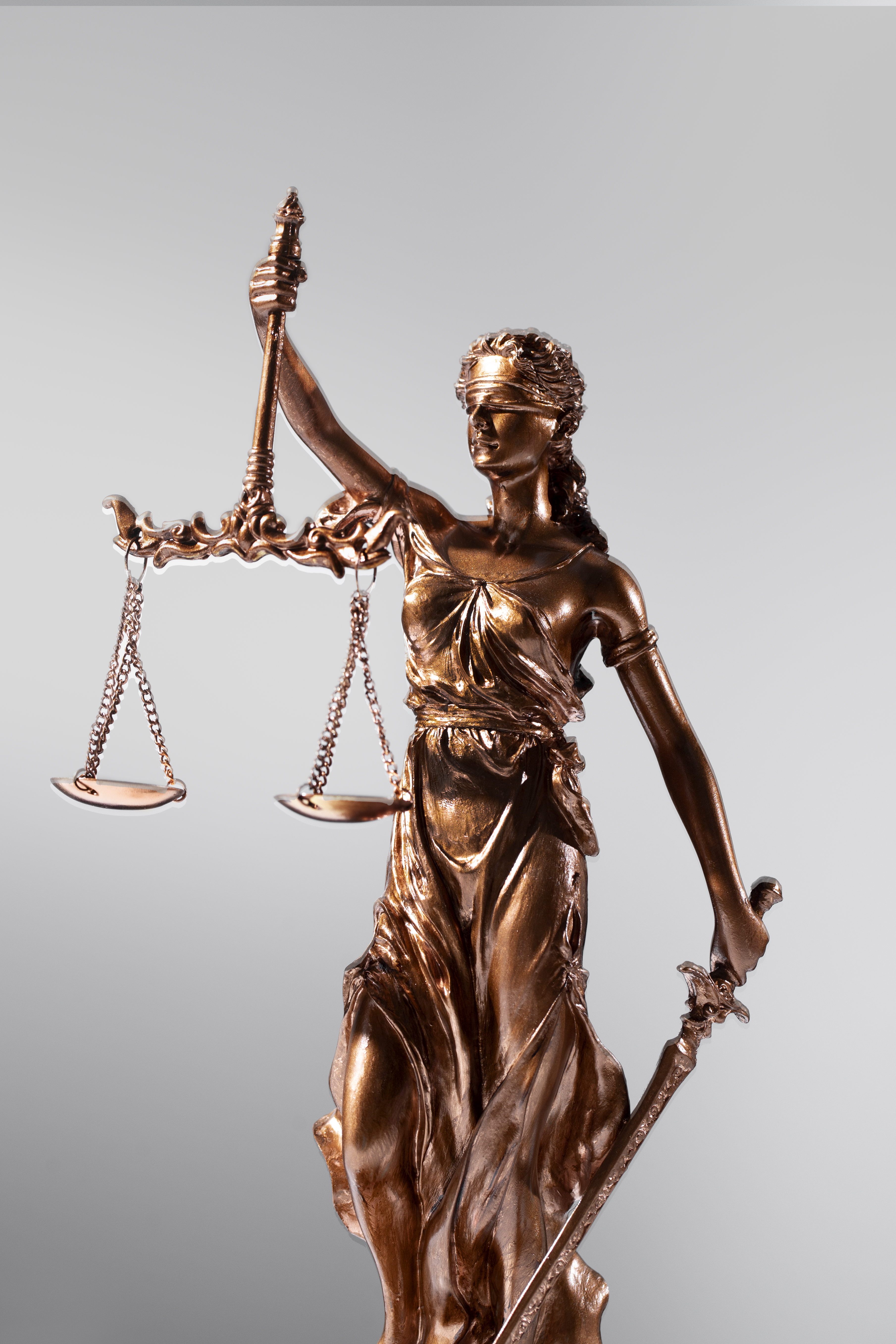 Statuette of Lady Justice - Eagle Law & Integrity