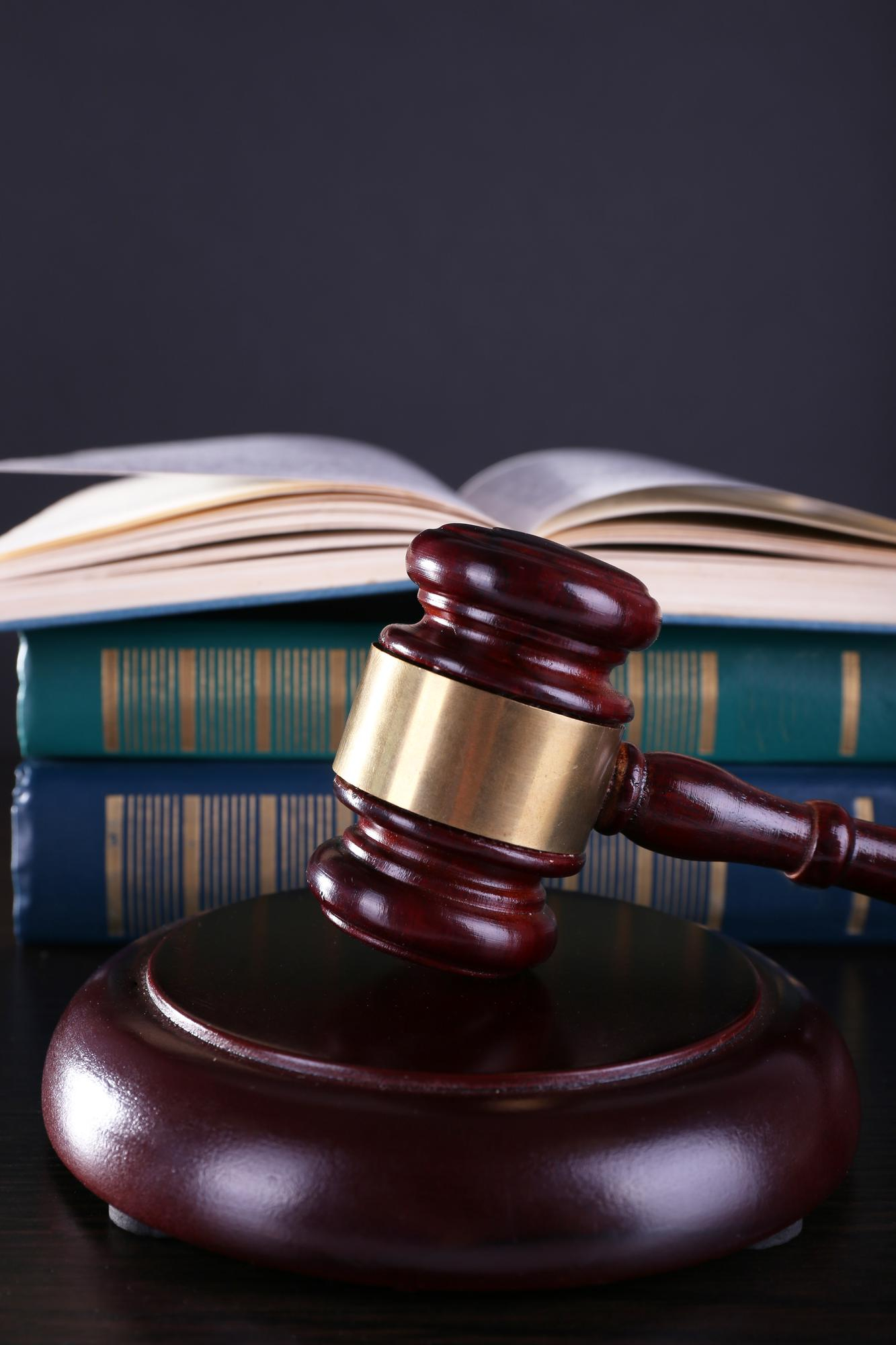Gavel and law books - Eagle Law & Integrity