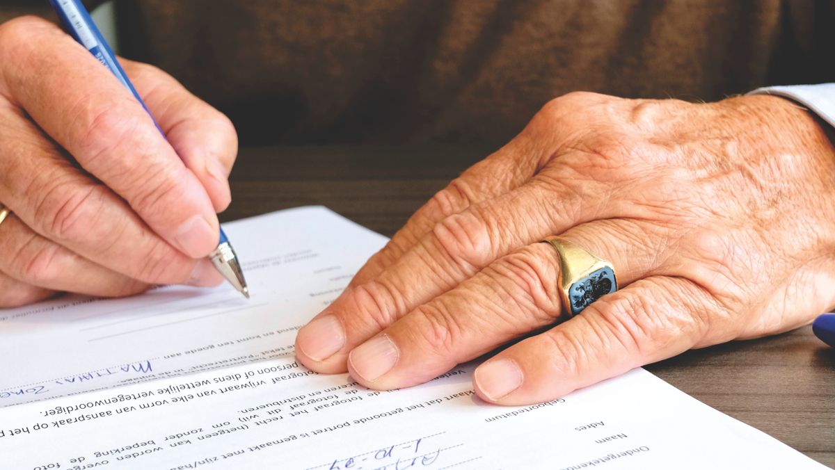 Legal documents and paperwork related to a claim
